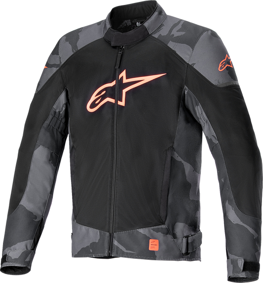 Alpinestars - T-SP X Superair Jacket - Black Camo/Red Fluo