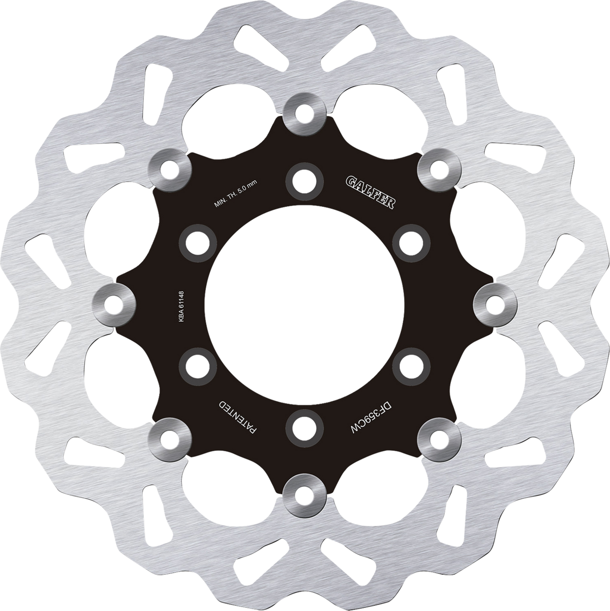 Galfer - DF359CW - DISC W FLOATING COMPLETE (C. ALU.) 275X5,6MM