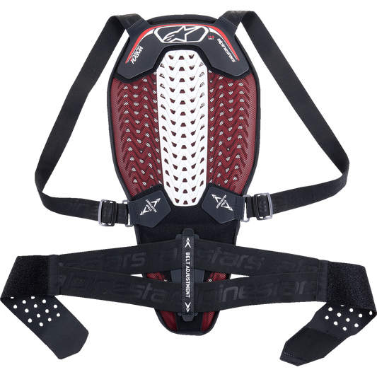Alpinestars - Nucleon Plasma Back Protector - Black/White/Red