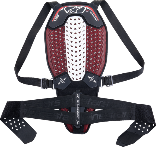 Alpinestars - Nucleon Plasma Back Protector - Black/White/Red