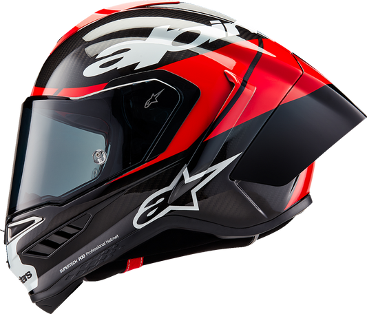 Alpinestars - Supertech R10 Helmet - Element - Carbon/Red/White