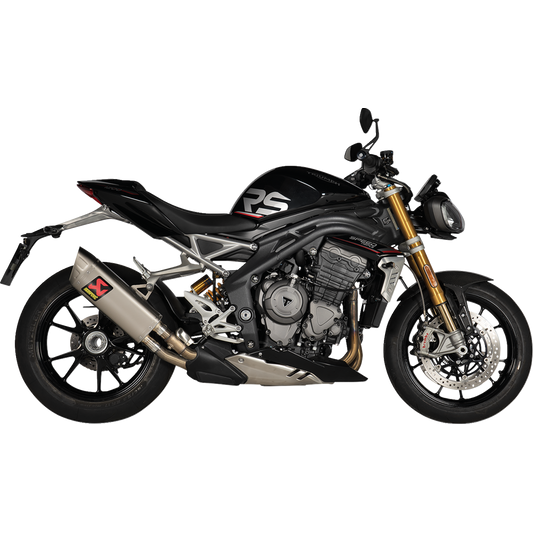 Akrapovic - S-T12SO5-HAPXLT - Slip-On Line Muffler - Titanium