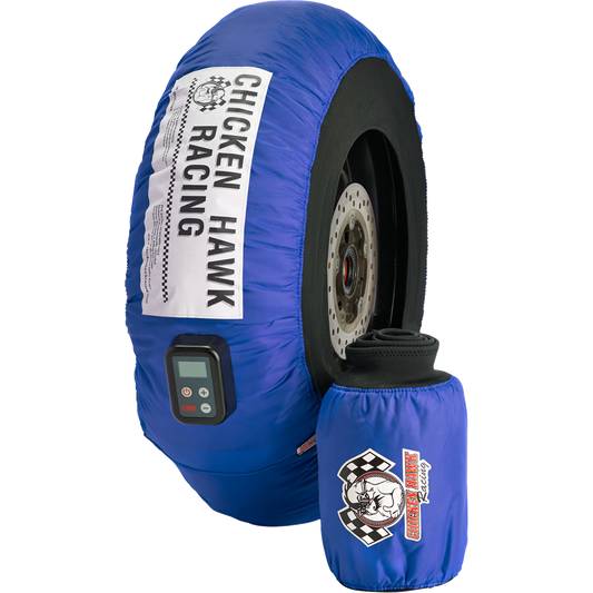 Chicken Hawk Racing - Digital Tire Warmers with Controller - Set - Superbike
