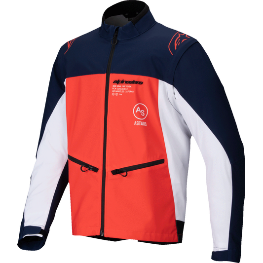 Alpinestars - Lite-Dura Softshell Jacket - Navy/Orange/White
