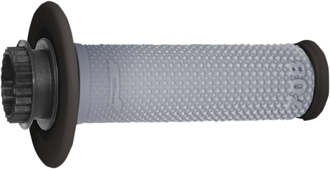 Pro Grip - 708 Lock-On Grips - Black/Gray