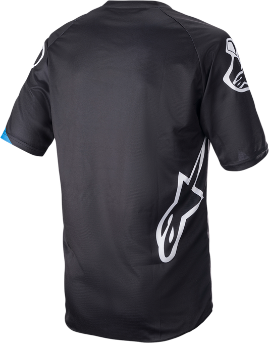 Alpinestars - Racer V3 Short-Sleeve Jersey - Black/Bright Blue