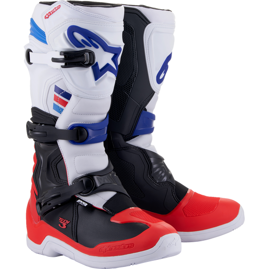 Alpinestars - Tech 3 Boots - White/Red/Black