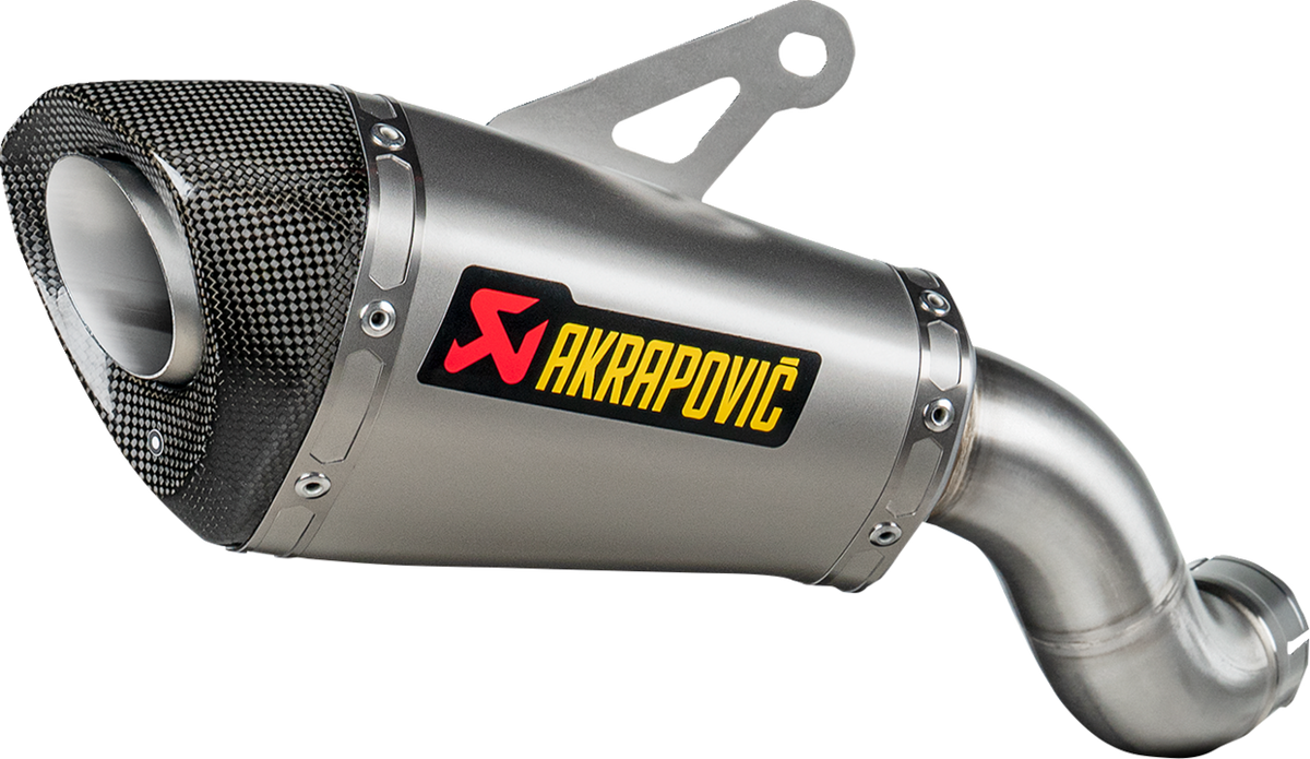 Akrapovic - S-K9SO12-ASZT - Slip-On Line Muffler - Race - Titanium - Kawasaki Z900