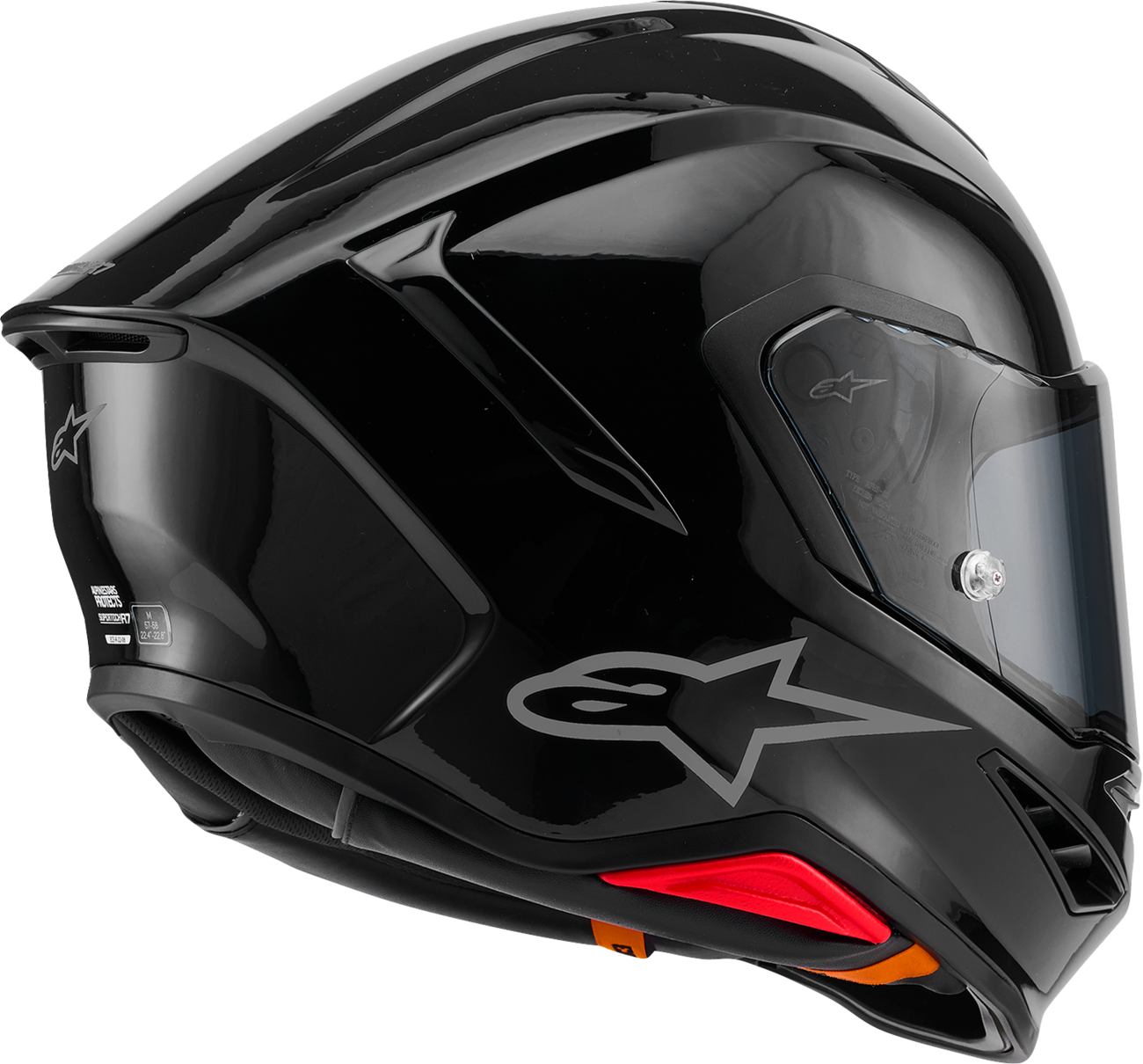 Alpinestars - Supertech R7 Helmet - 22.06 - Solid - Gloss Black