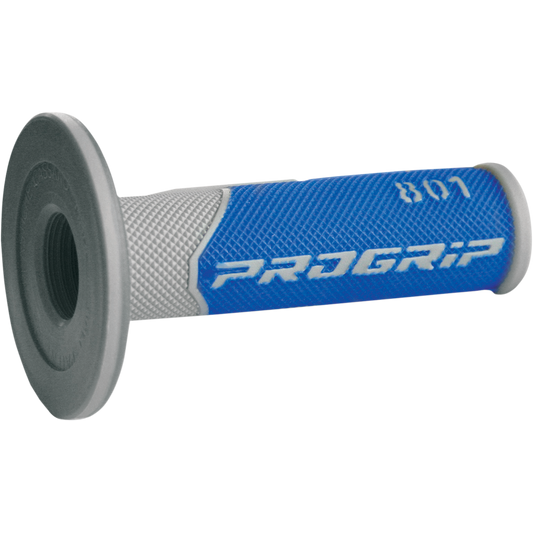 Pro Grip - 801 Hybrid Duo-Density Cross Grips - Gray/Blue