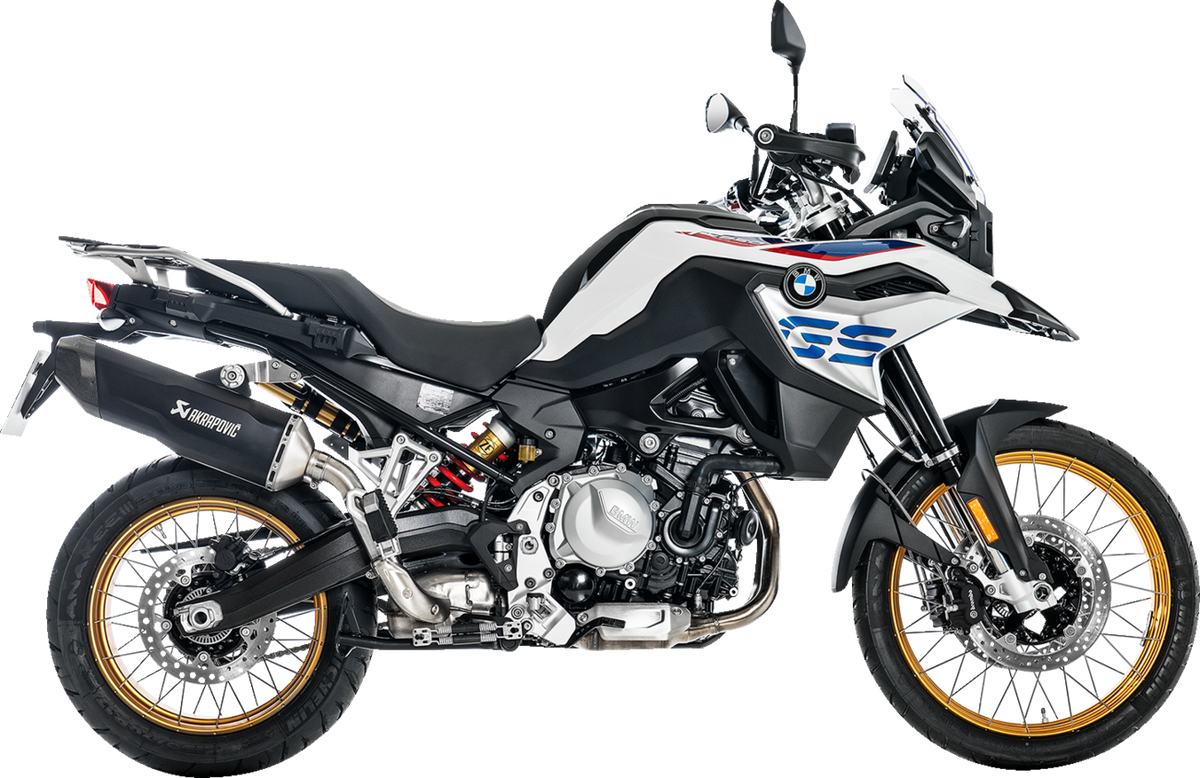 Akrapovic - S-B9SO3-HFBFCTBL/1 - Slip-On Line Muffler - Titanium Black - BMW F850GS