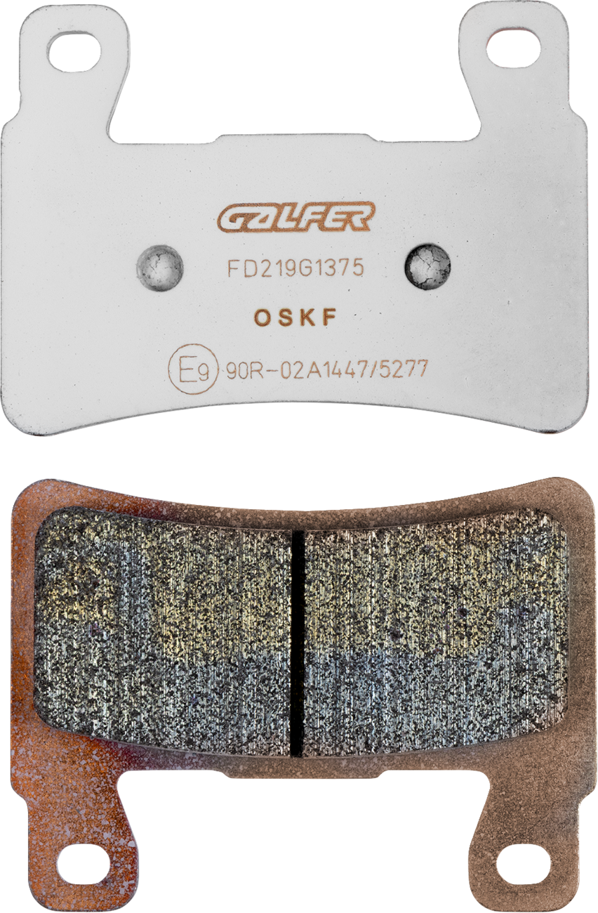 Galfer - FD219G1375 - SINTER SPORT BRAKE PADS