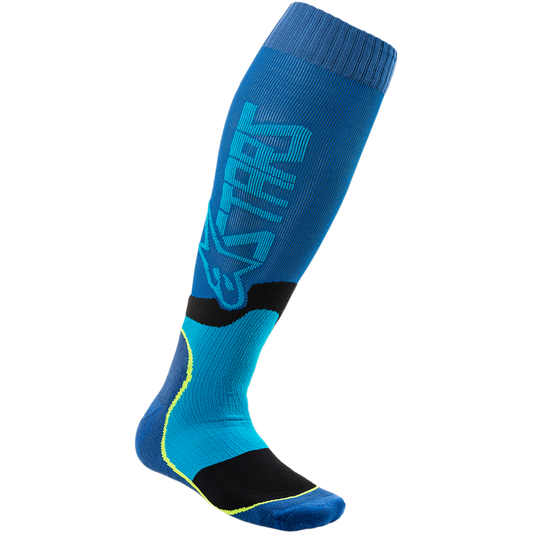 Alpinestars - MX Plus 2 Socks - Black/Cyan