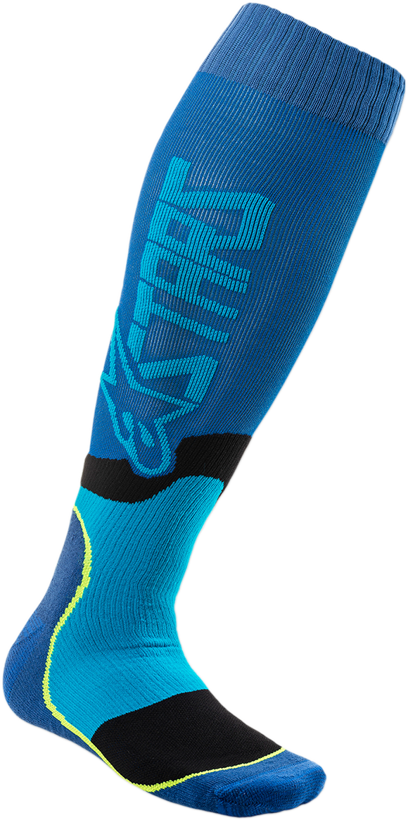 Alpinestars - MX Plus 2 Socks - Black/Cyan