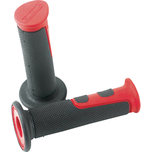 Pro Grip - 725 EVO Molded Gel Grips - Open Ends - Red/Black
