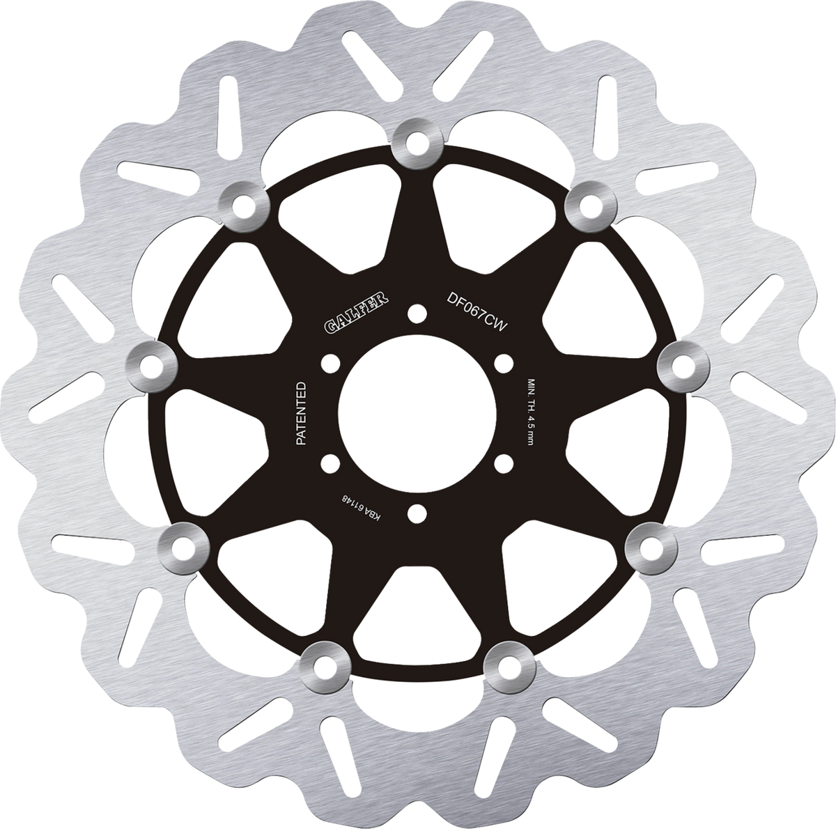 Galfer - DF067CW - DISC W FLOATING COMPLETE (C. ALU.) 310X5MM