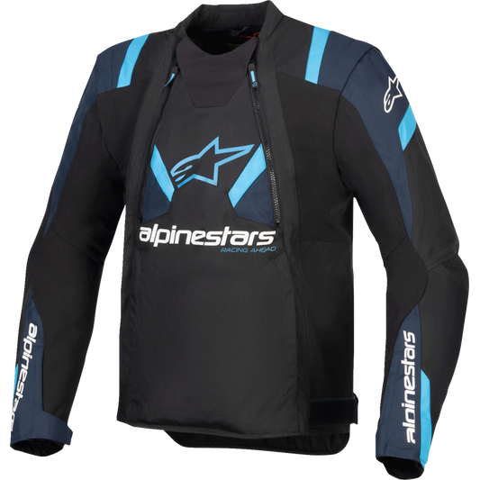 Alpinestars - T-Stunt Air Jacket - Black/Dark Blue/Blithe Blue