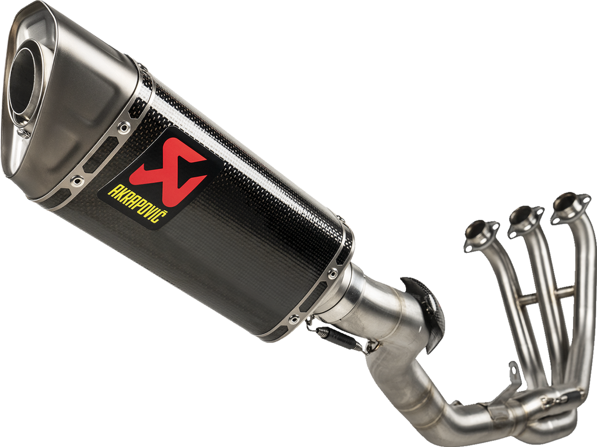 Akrapovic - S-Y9R20-APC - Racing Line Exhaust System - Carbon Fiber - Yamaha Tracer 9