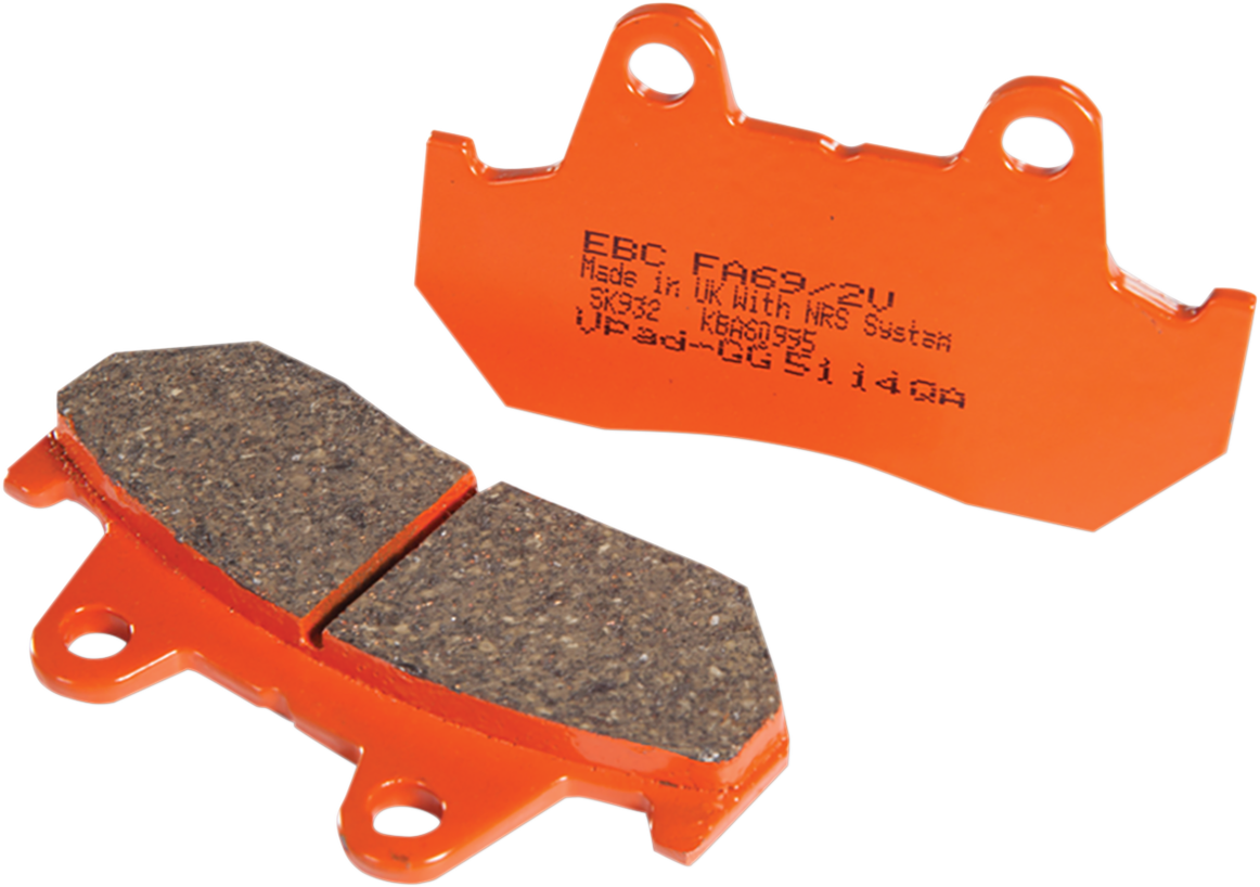 EBC - FA69/2 - Organic Brake Pads