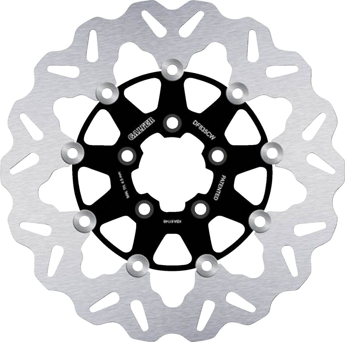 Galfer - DF835CW - DISC W FLOATING COMPLETE (C. ALU.) 300X5MM