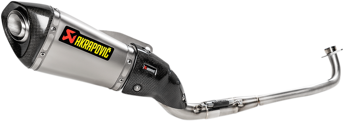 Akrapovic - S-H125R6-ASZT/1 - Race Exhaust - Titanium