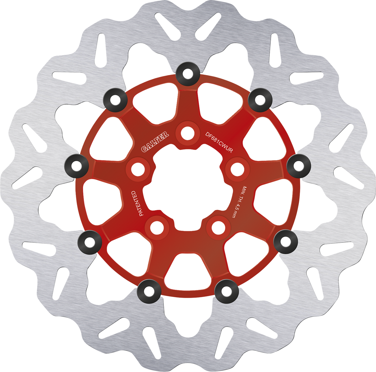 Galfer - DF681CWUR - DISC W FLOATING RED 292X5MM