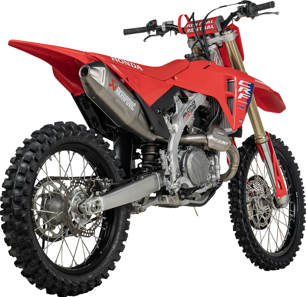 Akrapovic - S-H4E1-FDHLT - Evolution Line Exhaust System - Titanium - CRF450R/CRF450RX