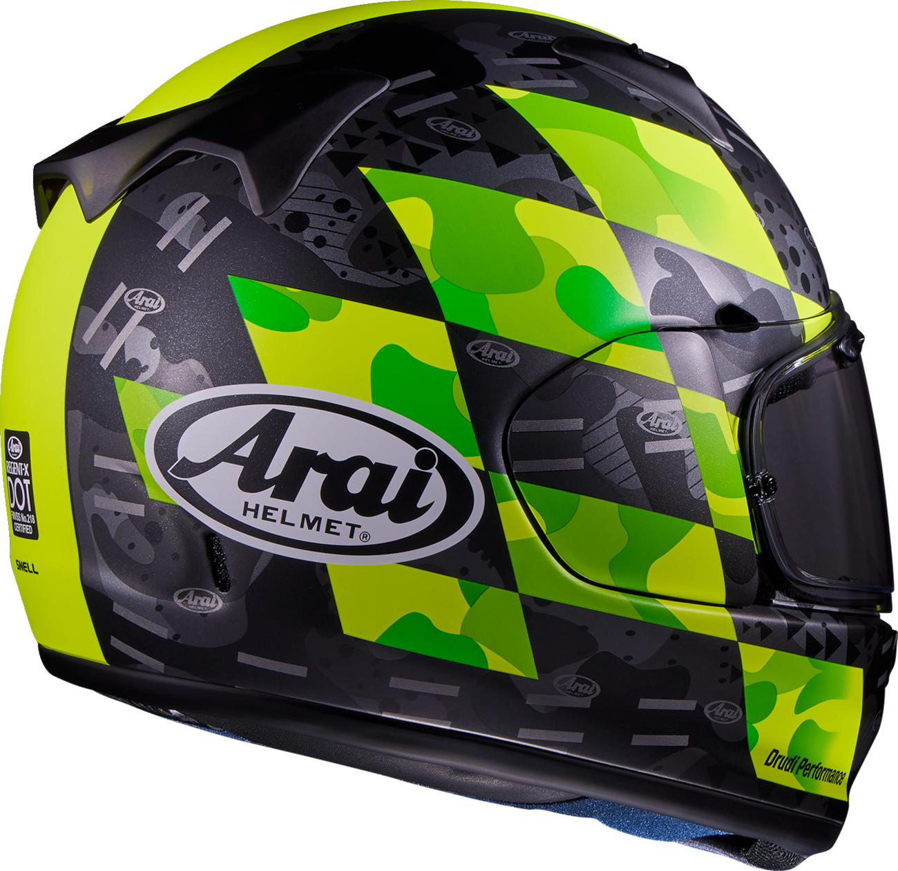 Arai Helmets - Regent-X Helmet - Patch - Yellow Frost