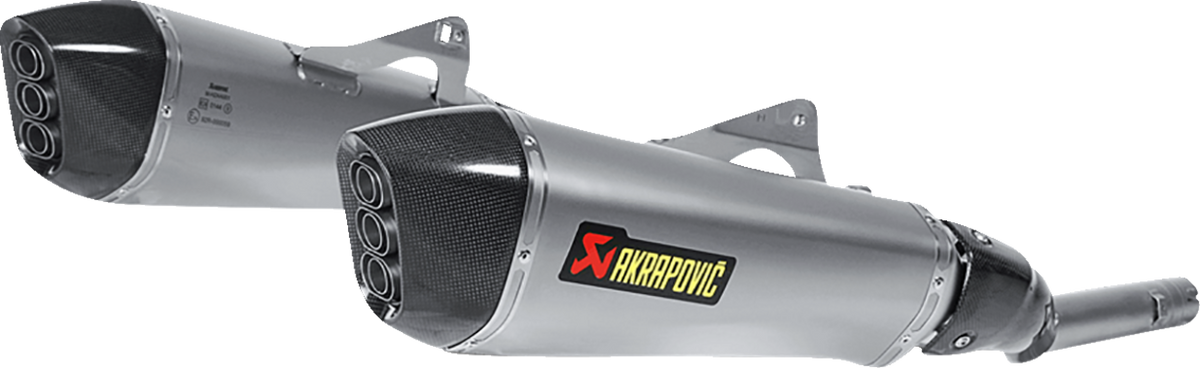 Akrapovic - S-B16SO4-HZAAT - Slip-On Line Muffler - Titanium
