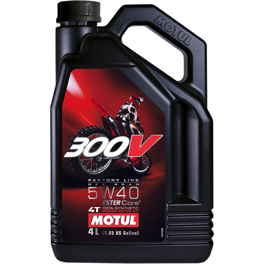Motul - 300V Offroad Synthetic Oil - 5W-40 - 4L
