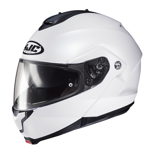 HJC - C91 - SEMI FLAT PEARL WHITE