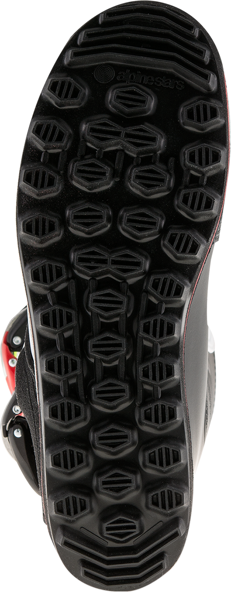 Alpinestars - Tech-T Boots - White/Red/Yellow Fluorescent/Black
