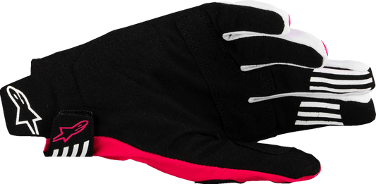 Alpinestars - Techstar MX Gloves - Black/Fluo Pink