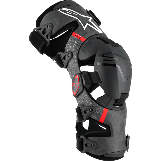 Alpinestars - Supertech RK-10 Plasma Knee Braces - Black/Red