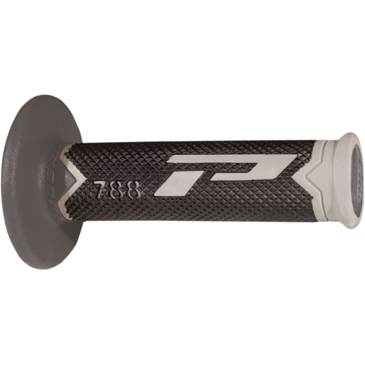 Pro Grip - Cross Triple Density 788 Grips - Gray/Dark Gray/Black