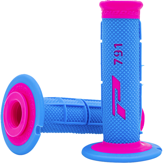 Pro Grip - Triple Density 791 Grips - Fuchsia/Light Blue