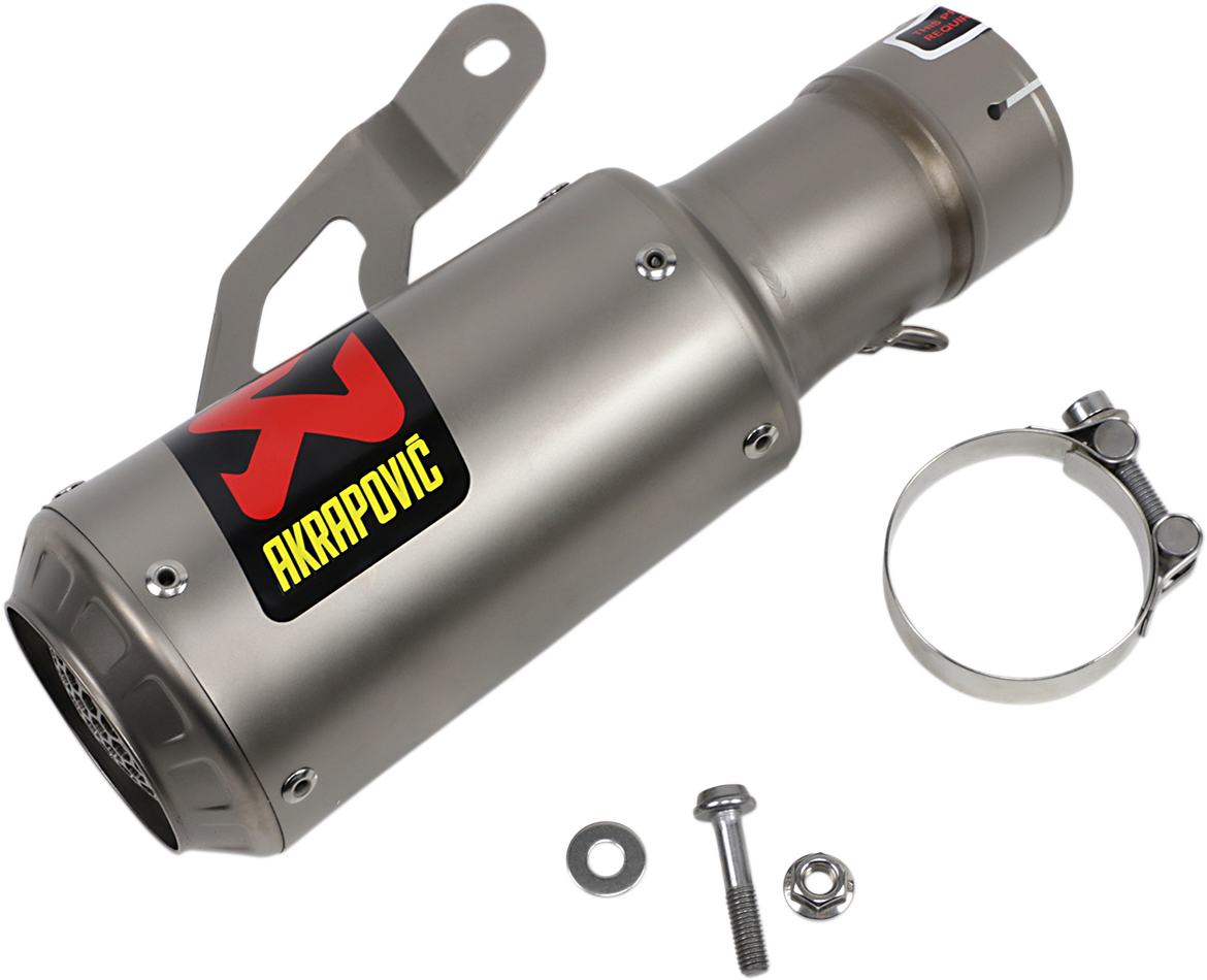 Akrapovic - S-B10SO11-CBT - Slip-On Line Muffler - Titanium - S1000RR