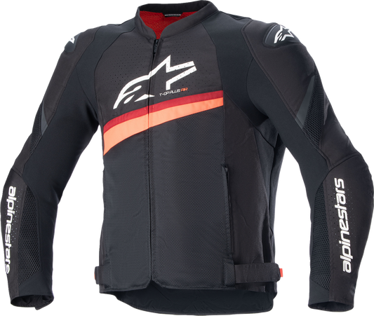 Alpinestars - T-GP Plus R v4 Airflow Jacket - Black/Red Fluo