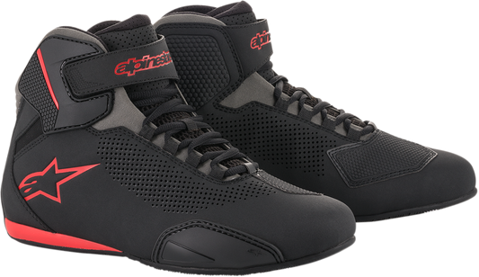 Alpinestars - Sektor Vented Shoes - Black/Gray/Red