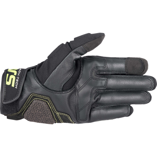 Alpinestars - Halo Gloves - Forest Black/Fluo Yellow