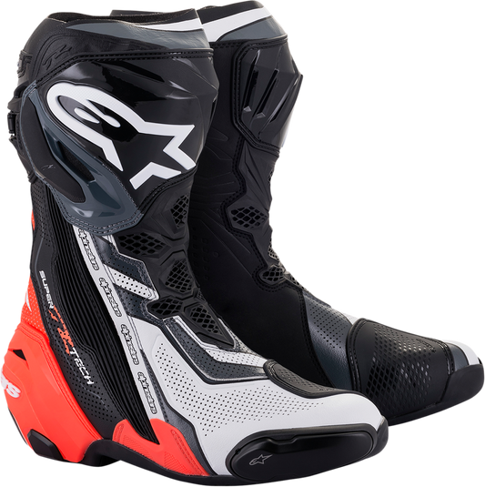 Alpinestars - Supertech V Boots - Black/Red/White/Gray