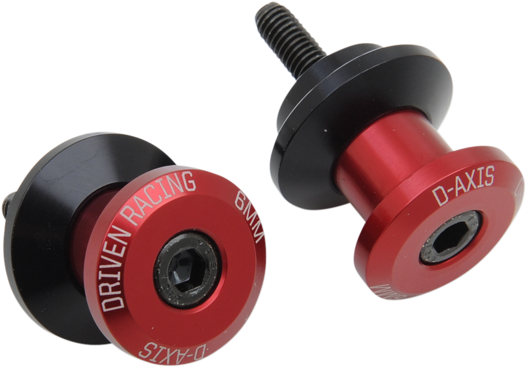 Driven Racing - DXS-6 RD - D-Axis Spools - 6 mm - Red