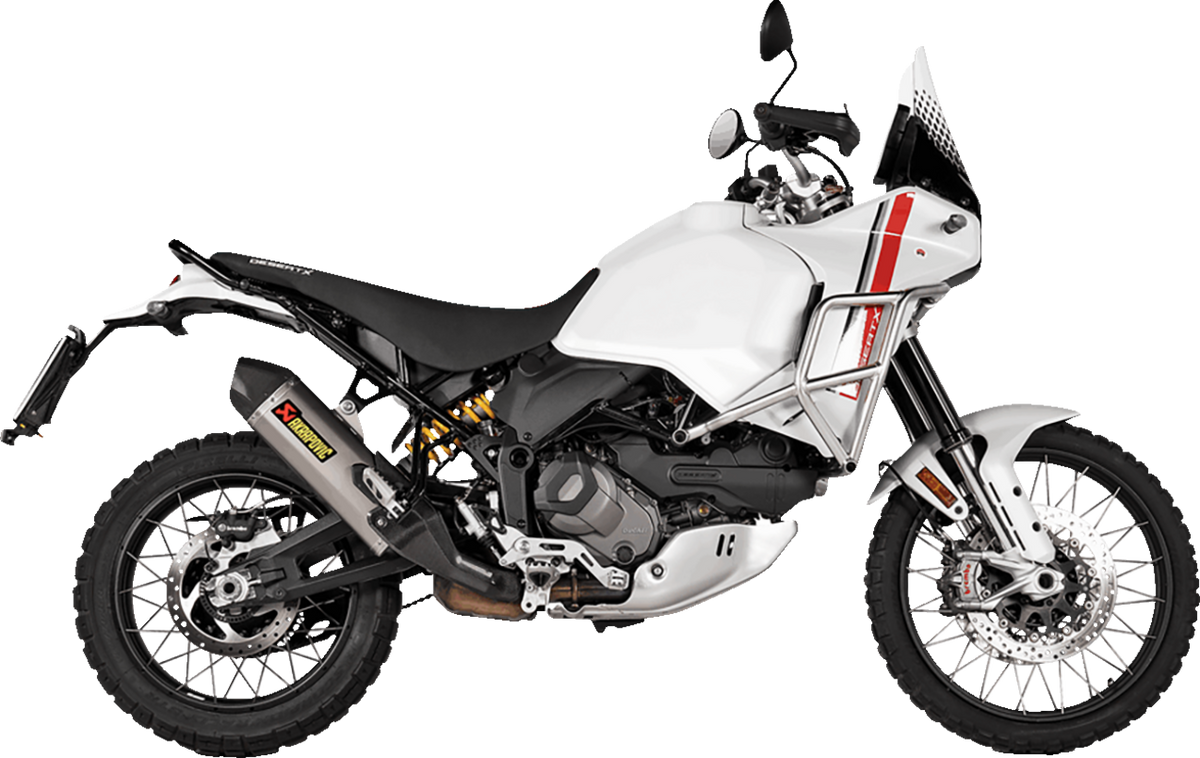 Akrapovic - S-D9SO19-HJAT - Slip-On Line Muffler - Titanium