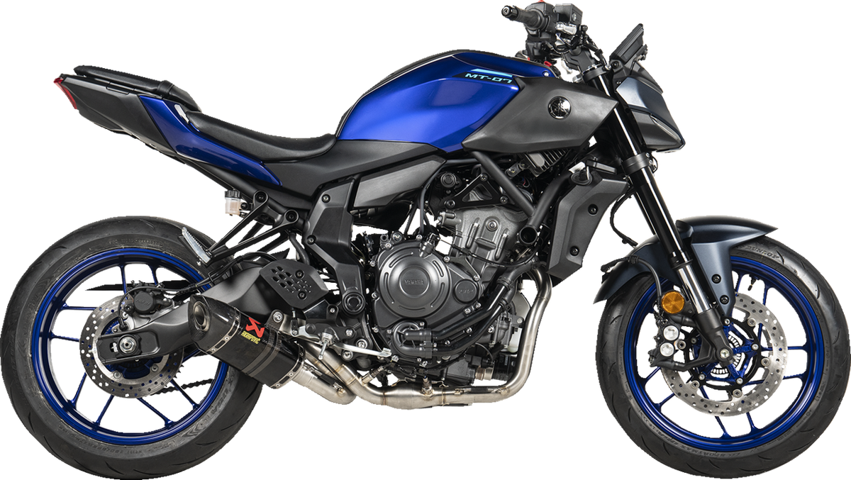 Akrapovic - S-Y7R2-AFC/1 - Racing Line Exhaust System - Carbon Fiber - Yamaha MT-07
