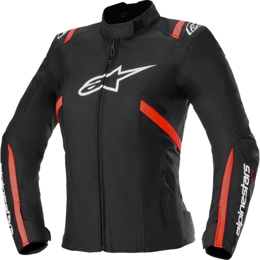 Alpinestars - Stella T-SPS v2 WP Jacket - Black/White/Red Fluo