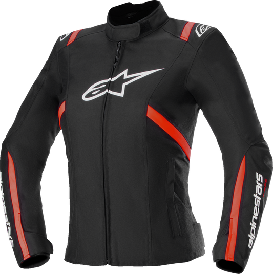 Alpinestars - Stella T-SPS v2 WP Jacket - Black/White/Red Fluo