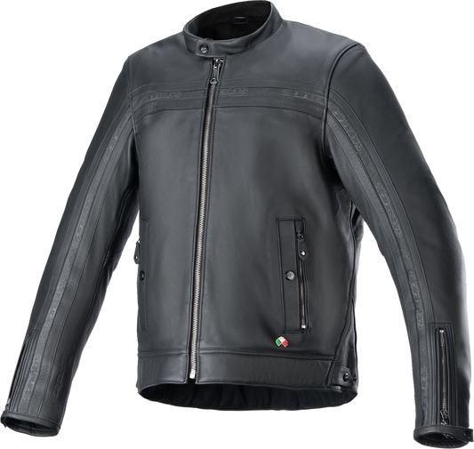 Alpinestars - Dyno Leather Jacket - Black/Black