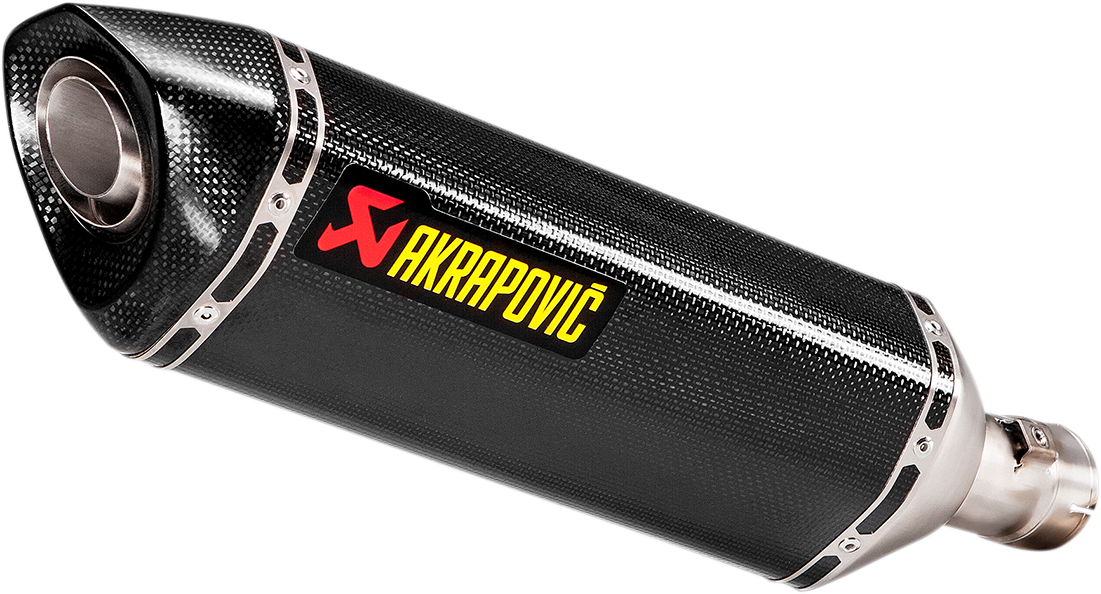 Akrapovic - S-S10SO12-HRC - Slip-On Line Muffler - Carbon Fiber