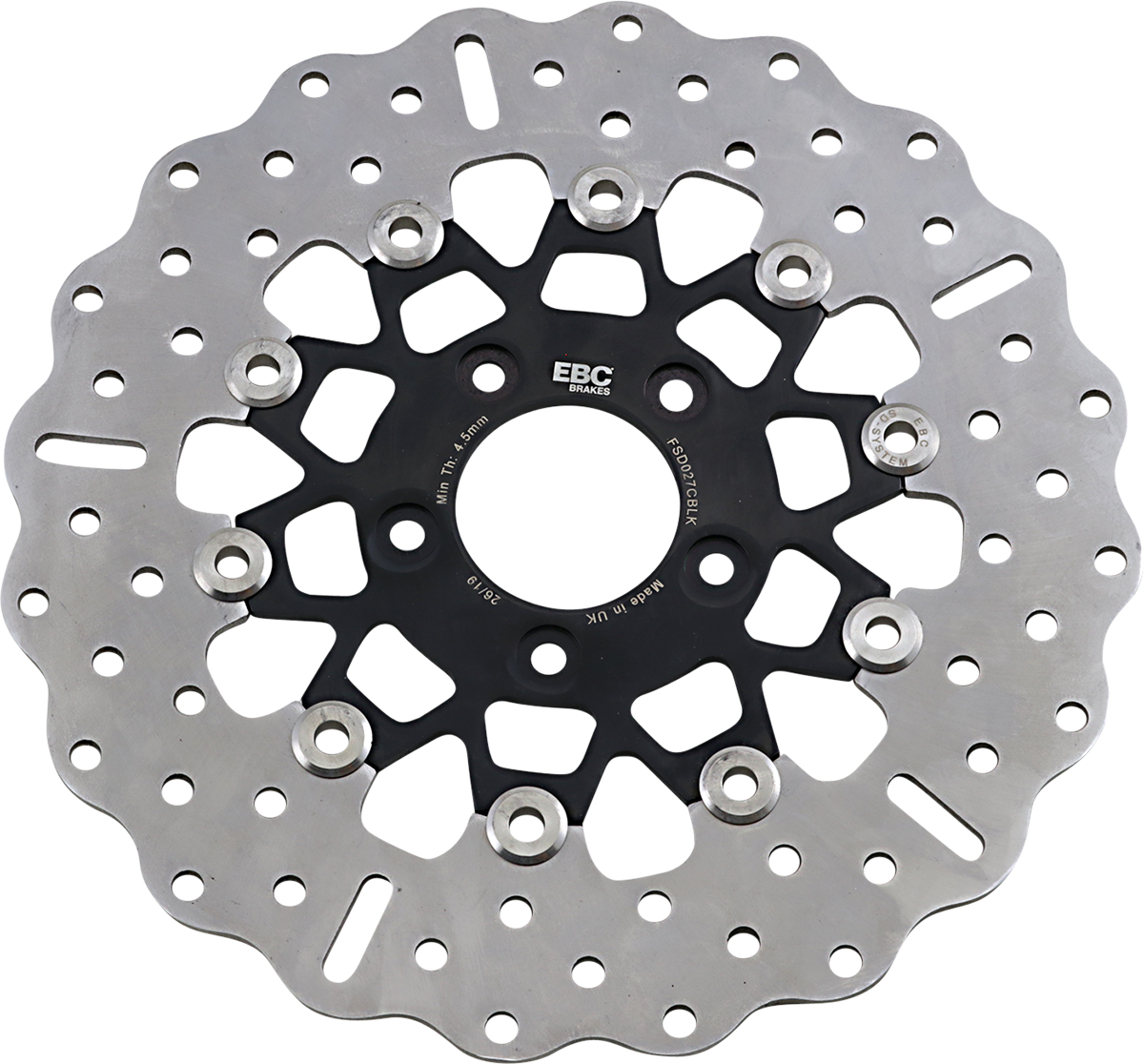 EBC - FSD027CBLK - Brake Rotor - Black Carrier