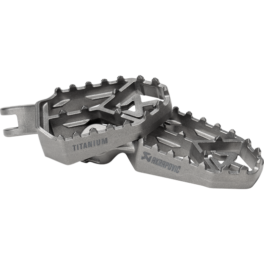 Akrapovic - F-D12T1 - Adventure Foot Pegs - Titanium - Ducati